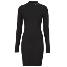 Calvin Klein Jeans Rövid ruhák LOGO ELASTIC MILANO DRESS Fekete EU L női ruha