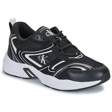 Calvin Klein Jeans Rövid szárú edzőcipők RETRO TENNIS SU-MESH Fekete 44 férfi cipő