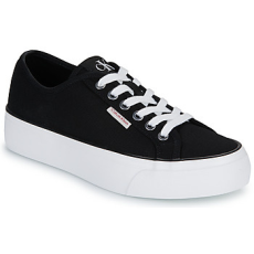 Calvin Klein Jeans Rövid szárú edzőcipők VULC FLATFORM CTN LOGO TAG Fekete 38