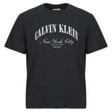 Calvin Klein Jeans Rövid ujjú pólók 20S MARCH GRAPHIC SEASONAL FASHI Fekete EU XL