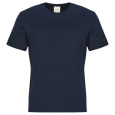 Calvin Klein Jeans Rövid ujjú pólók SS SUPIMA CHEST EMB CREWNECK TEE Tengerész EU L
