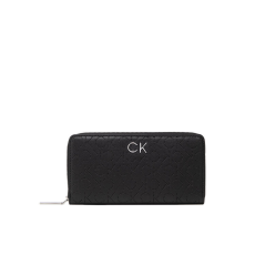 Calvin Klein Nagy női pénztárca Re-Lock Slim Z/A Wallet Lg Perf K60K609485 Fekete