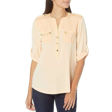 Calvin Klein női ing M0BH7877 Világos bézs XS INTL blúz