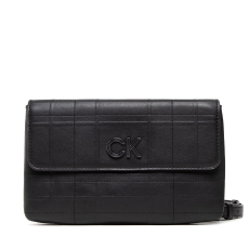 Calvin Klein Retikül CALVIN KLEIN - Re-Lock Dbl Xbody W/Flap Quilt K60K609686 BAX