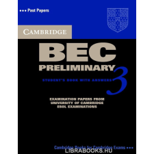 CAMB BEC PRELIMINARY 3 SB+KEY tankönyv