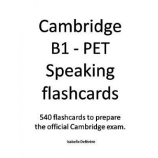  Cambridge B1 - PET Speaking flashcards – Isabelle Defevere idegen nyelvű könyv