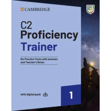 Cambridge University Press C2 Proficiency Trainer 1 Trainer with Answers with Digital Pack idegen nyelvű könyv
