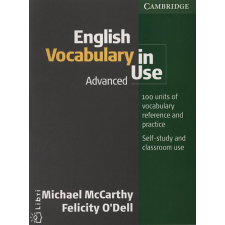 Cambridge University Press English vocabulary in use (advanced) - McCarthy, M.-O&#039;Dell, F. antikvárium - használt könyv