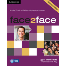 Cambridge University Press face2face Upper Intermediate Workbook with Key nyelvkönyv, szótár