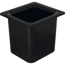 CAMBRO CARLISLE GN-hűtőtálca 1/6-150 mm fekete konyhai eszköz