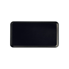 CAMBRO Tálca polieszter, GN 1/1, Hossz: 350 mm, Szélesség: 325 mm, fekete konyhai eszköz