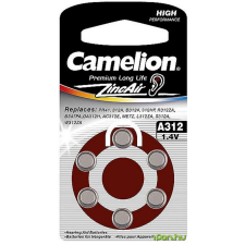 Camelion A312 hallókészülék elem 6db speciális elem