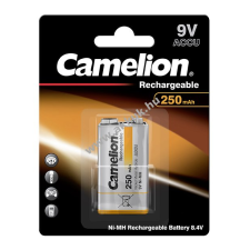 Camelion akku típus 9V-Block HR6F22 250mAh 1db/csom. tölthető elem