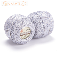  Camellia horgoló fonal - Ezüst - 411 rövidáru