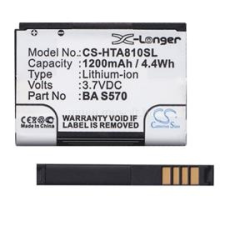 Cameron Sino akku 1200mAh LI-ION (BA S570 kompatibilis) (CS-HTA810SL) mobiltelefon akkumulátor