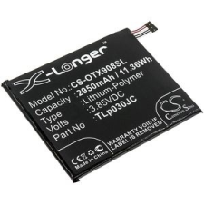 Cameron Sino Akkumulátor Alcatel 3C, 3V, One Touch A3 (pl. TLP030JC), 2950mAh mobiltelefon akkumulátor