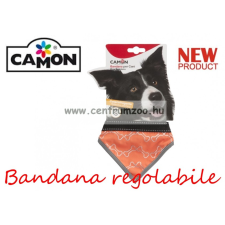  Camon Bandana Regolabile Fluo Orange - Medium - Kendő Kutyáknak (Dc309/3) kutyaruha