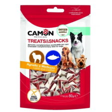 Camon Camon snack bárányos tőkehalas háromszögek 80 g jutalomfalat kutyáknak