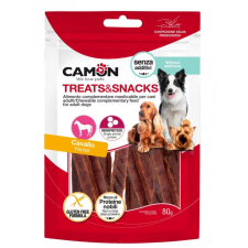 Camon Camon snack monoprotein lovas rudak 80 g jutalomfalat kutyáknak