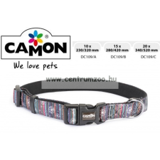  Camon Cubic Multicolor 15Mm 28-42Cm Széles Textil Nyakörv (Dc109/B) nyakörv, póráz, hám kutyáknak