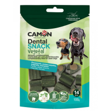 Camon Dental Snack 100% Vegetal Enzimekkel 100g jutalomfalat kutyáknak