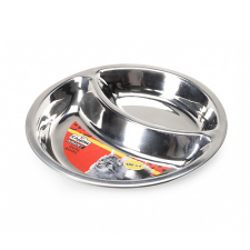  Camon Durapet Dual Bowl Fém Tál 16 Cm - 240 Ml (C043/6) macskatál