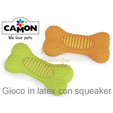  Camon Gioco In Latex Con Squeaker - Osso Con Punte - Games Bone Rágócsont 13Cm (Ah209/L) játék kutyáknak