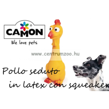  Camon Gioco Maialino latex csirke játék 20cm (Ah212/B) játék kutyáknak