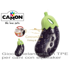  Camon Játék Gioco Melanzana In Tpe Per Cani Con Squeaker - Padlizsán 13,5Cm (Ad0441) játék kutyáknak