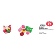 Camon S.p.A. AG0371 Játékszett cicáknak 6 darabos játék macskáknak