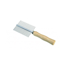 Camon S.p.A. B904 Dupla fésű fanyeles kutyafésű