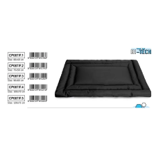 Camon S.p.A. CP087/F.2 Párna szögletes black 75x50cm HI-TECH szállítóbox, fekhely kutyáknak