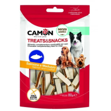 Camon snack lazacos tőkehalas szendvics 80 g jutalomfalat kutyáknak