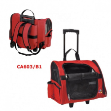 Camon Trolley Rosso Max szállító kocsi, hátizsák (CA603/B1) szállítóbox, fekhely kutyáknak