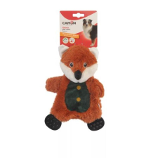Camon Zörgős, sípoló plüss játék róka 26cm játék kutyáknak