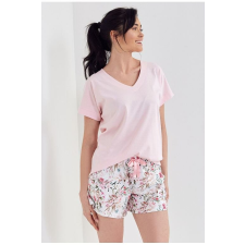 Cana Aromatica rövid női pizsama, rózsaszín S hálóing, pizsama