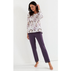 Cana Botanic női pizsama, ekrü XXL
