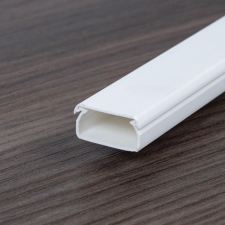 Canalux Kábelcsatorna 12x12 fehér kábel és adapter
