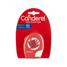 CANDEREL Canderel szukralóz alapú édesítőszer tabletta - 80db reform élelmiszer