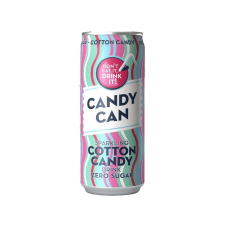 Candy Can Cotton Candy Zero Sugar 0,33 L gyümölcs