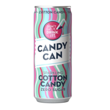  Candy Can Cotton Candy Zero Sugar 330ml üdítő, ásványviz, gyümölcslé