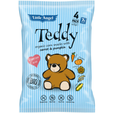 Candycrush Teddy bio kukoricás snack 4x15g 60 g reform élelmiszer