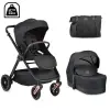Cangaroo Cangaroo Macan 2in1 babakocsi fekete
