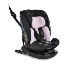 Cangaroo Gravity 360° fokban forgatható Isofix autósülés (40-150cm) - Pink gyerekülés