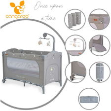  Cangaroo Once Upon a Time 2 Utazóágy - Szürke utazóágy