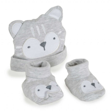 Cangaroo Rey pamut sapka és kiscipők 56-os - szürke gyerek cipő