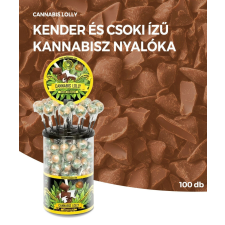 Cannabis Cream Chocolate Lollies – Display Container (100 Lollies) csokoládé és édesség
