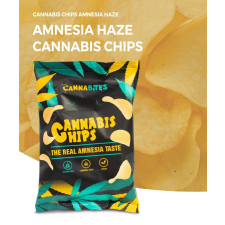 CannaBites Amnesia Haze Cannabis Chips előétel és snack