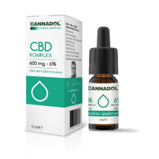 Cannadol CBD OLAJ KOMPLEX 600 mg - 10 ml vitamin és táplálékkiegészítő