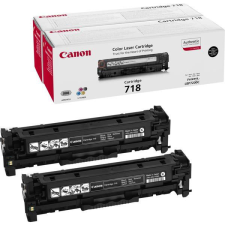 Canon 2662B005 Canon 718VP fekete toner Twin Value Pack /2662B005/ nyomtatópatron & toner